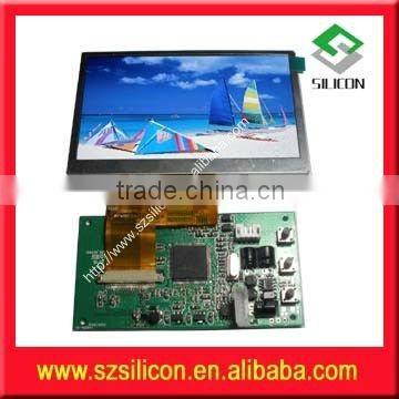 HOT 4.3 Inch Digital LCD Panel with LED Backlight