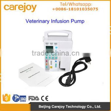 Promoting Vet Veterinary Infusion Pump for animal use with CE ISO certified Audible and visible alarm