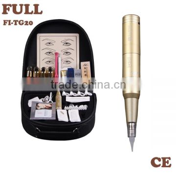 electric tattoo pen and permanent makeup tattoo machine kit