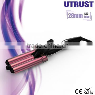 Rechargeable dolphin designed wireless professional hair curlers waves