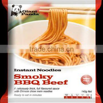 instant noodles smoky BBQ Beef