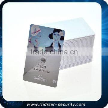 pvc hotel id card for door security system