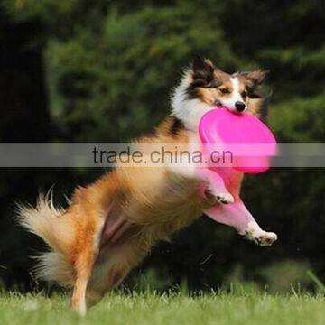 Wholesale Low Price Frisbee Premium Quality Dog Toys Silicone Frisbee, Environmental Pet Flying Disk, Non-toxic Flying Disc