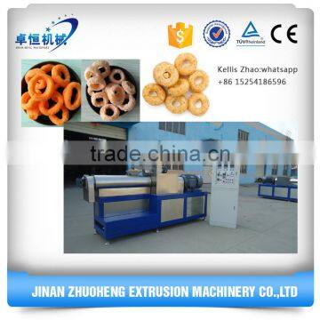 puffed extruded corn snack food making machine