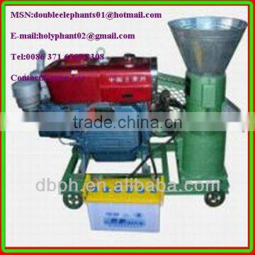 2014 hot sell small wood pellet machine with diesel