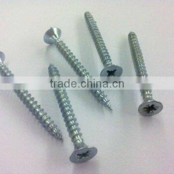 pozi drive csk head chipboard screws din7505A