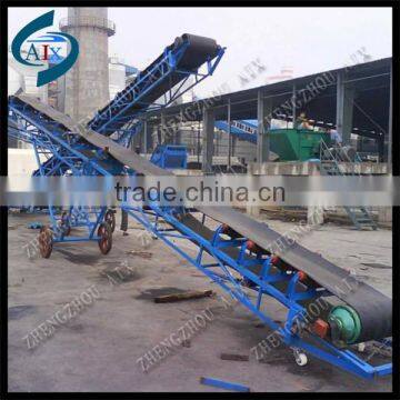 High quality mobile fertilizer inclined belt conveyor