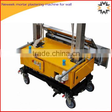 Neweek indoor automatic new technology wall mortar plastering machine for wall