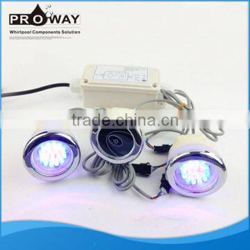 Home Hotel Bathtub Underwater Light With Control Box Spa Lamp LED