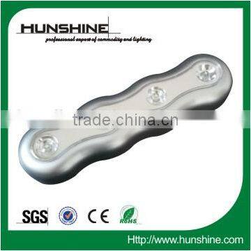 super 4 led high brightness hand touch light for night