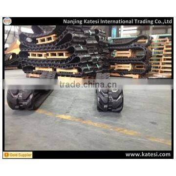 Supply mini earthmoving parts excavator small vehicle rubber track system