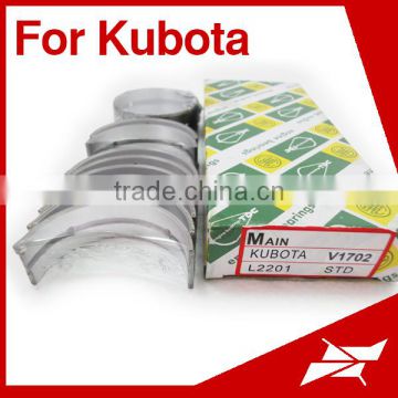 For Kubota V1702 construction diesel engine parts main bearing