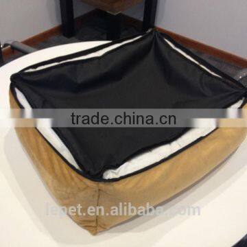 Private Label Pet Products Dog Bed Design Soft Cozy Luxury Pet Bedding photo-3