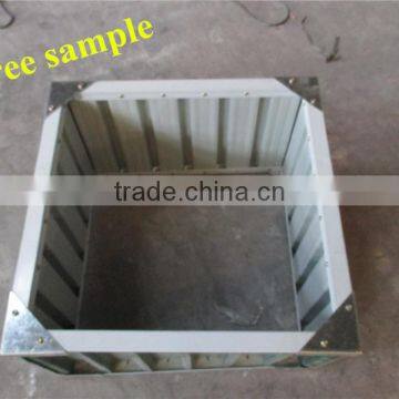 Galvanized steel raised garden bed