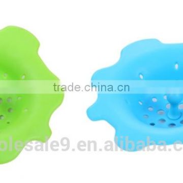 colorful kitchen silicone sink strainer