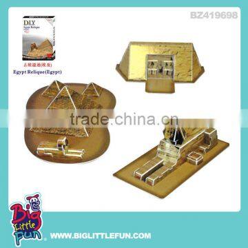 Egyptian pyramids world architecture 3d puzzle