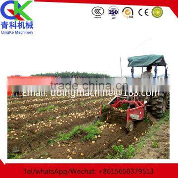 farming equipment two rows onion harvester