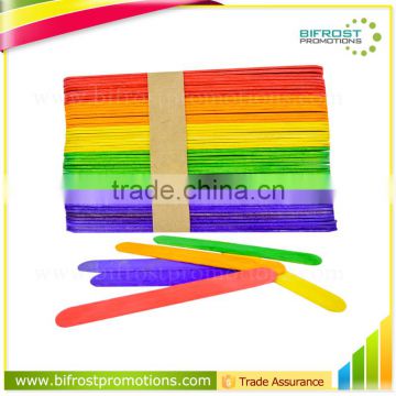 Different Children Color Sterilize Disposable Wooden Tongue Depressor