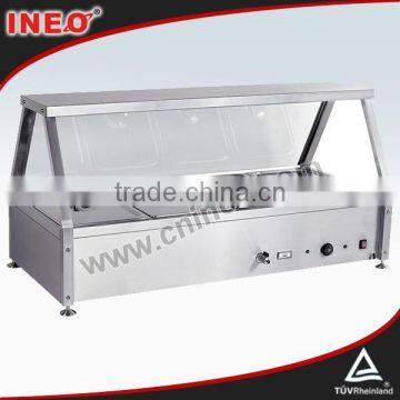 Commercial Restaurant Electric Food Warmer Stainless Steel 5 Pan hot food display warmer