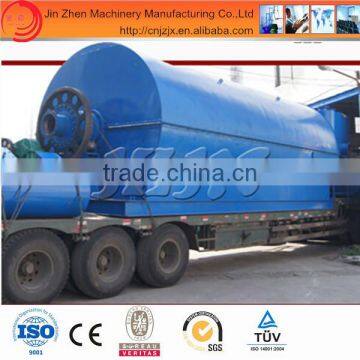 Jinzhen Catalyst Pyrolysys Tyre to Oil Plant With CE&ISO photo-2