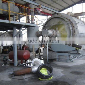 Non-pullution 30T/day waste engine oil pyrolysis plant to get new oil