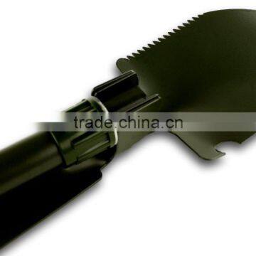 5 in 1 Folding Camp Shovel, Hoe, Compass, Saw and Bottle Opener With Free Compact Carrying Case photo-5