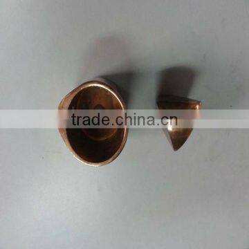 custom zinc alloy casting polishing casting rounds flower pot brass fittings