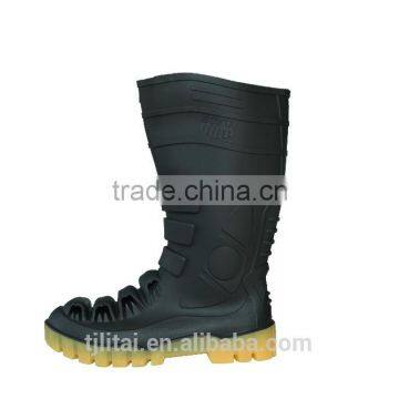 Pvc Boots for Man Safety With Steel Toe and Steel Plate CE S5 photo-2
