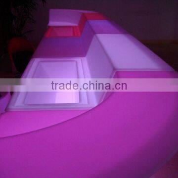 Color changing LED Bar table for bar or restaurant