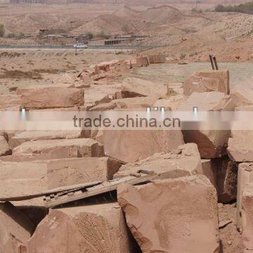 Chinese red sandstone blocks price