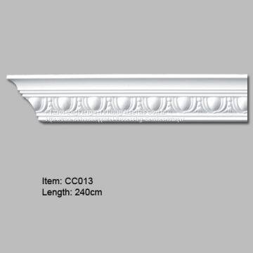 Polyurethane Crown Molding with Egg Design