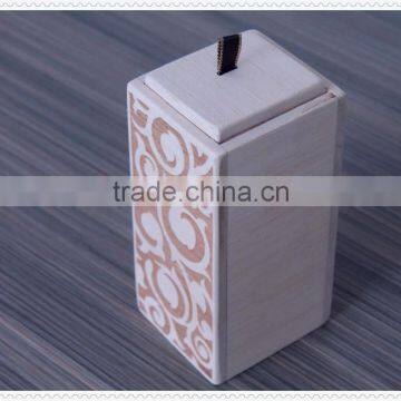 2016 Laser Design Handmade Cheap Wooden Essential Oil Box Essential Oil Carrying Case