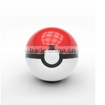 2016 New Ball Shaped 10000mAh Dual USB Pokeball Pokemon Power Bank photo-5