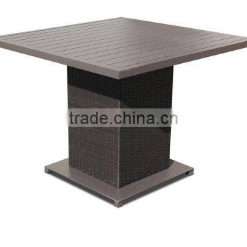 2017 Trade Assurance Most Popular Large Capacity Big Loading Rattan Garden Table Set Designs photo-2
