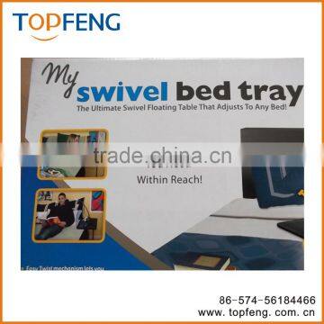 swivel bed tray/bed table tray/bed table tray/folding bed tray