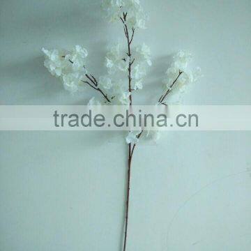 SJ010153 Artificial Branch Silk Flower Plastic Cherry Stem photo-2