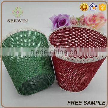 home decor pp mesh material indoor plant pot covers