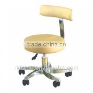 Potable movable Ottoman stool chair with wheels used salon furniture TKN-305