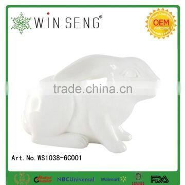 newest and high quality of the ceramic home decoration with the rabbit design for