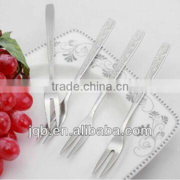 high quality stainless steel fruit fork/cocktail fork