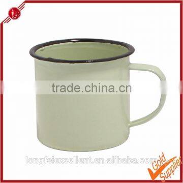 Hot sale wholesale different sizes and colors custom metal enamel cups