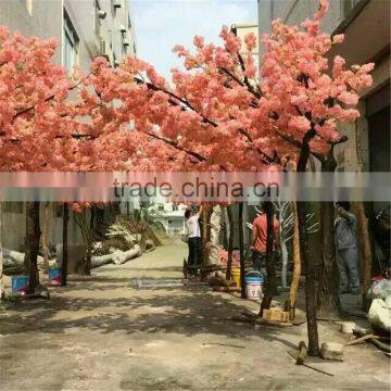 LXY080540 Artificial Flower Plant Decorativc Wedding Tree Plastic Artificial Cherry Blossom Tree photo-4