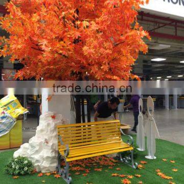 Natural Fake Silk Maple Leaves Maple Tree Artificial Fake Red Maple Leaves Tree photo-4