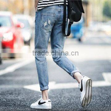 2017 Factory Price Mix Stock Men Ripped Jeans photo-4