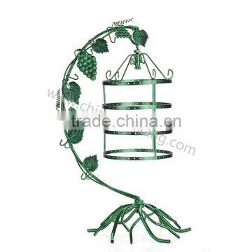Metal Display Stand for Jewelry With a Birdcage for Earrings photo-4