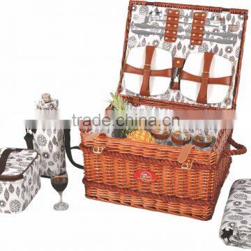 Wholesale Made in China Mini Portable Handmade Wicker Fast Food Willow Basket photo-4