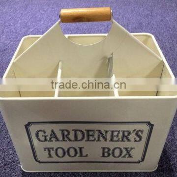 Peg Box (Gardener's Tool Box With Wooden Handle), MSO-151 photo-2