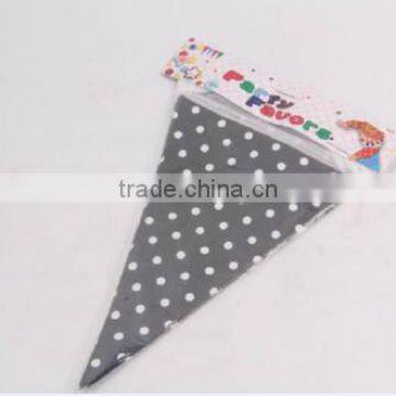 2016 Hot Happy Birthday Paper 12pcs Banner With Nice Printing