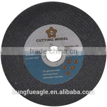 105*1*16mm easy cut abrasive cutting wheel cutting disc