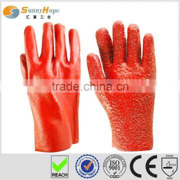 Sunnyhope pvc gloves oil industrial protective gloves oil field gloves
